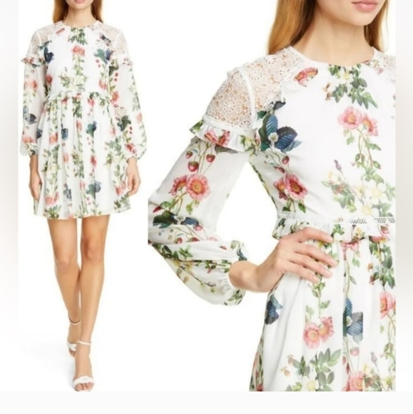 Ted Baker London Dresses & Skirts - Ted Baker Maryam Oracle Layered Ruffle Dress